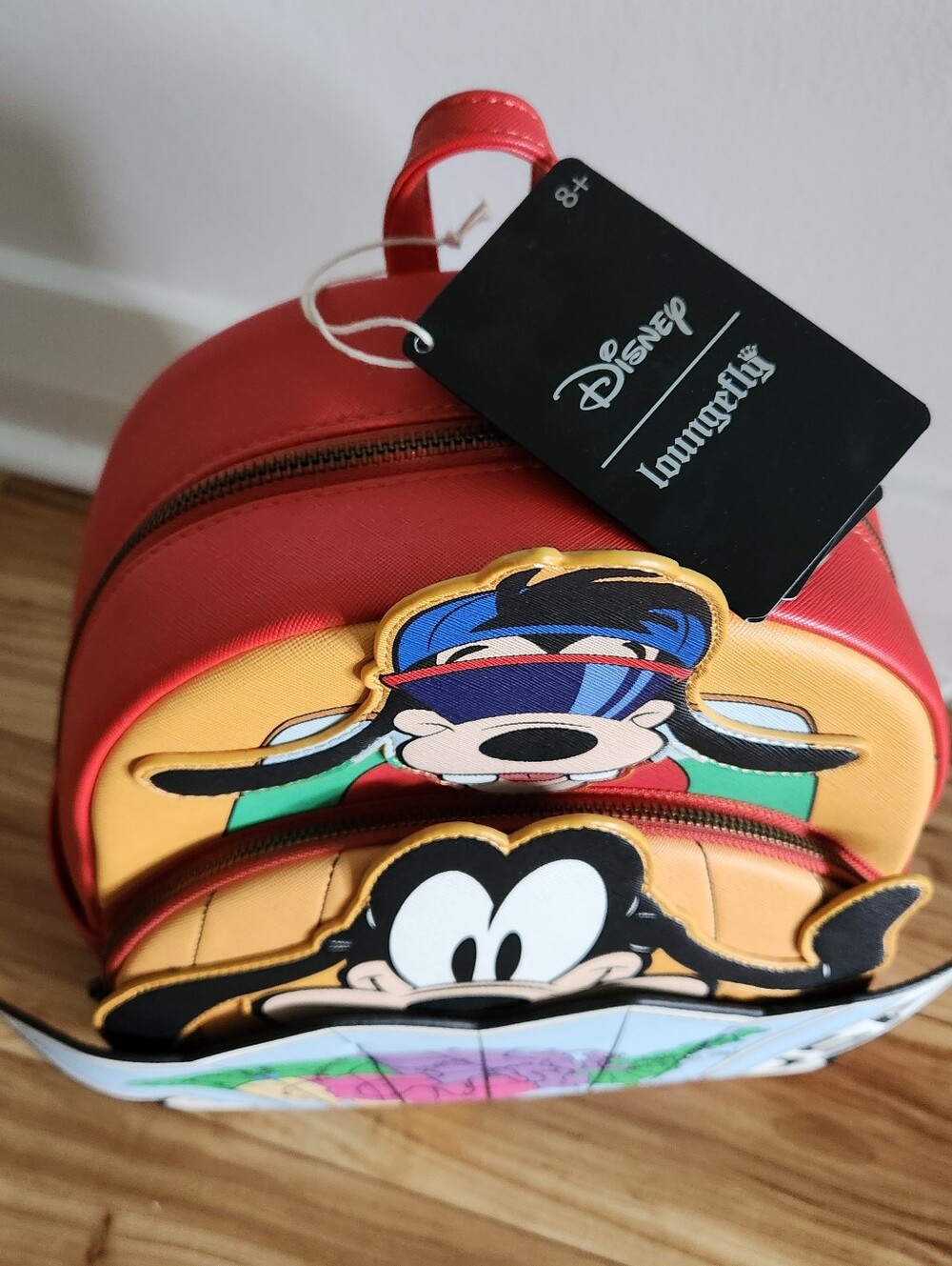 Brand New A Goofy Movie Loungefly Backpack Featuring Goofy And Max - Picture 2 of 12